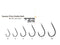 Ace pescuit Sasame Chinu Double Barb