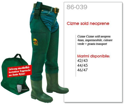 Cizme sold neopren Behr