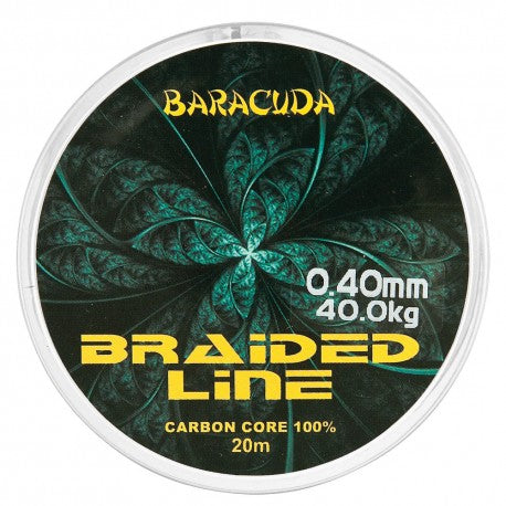 Fir textil Baracuda 20m, culoare gri petrol