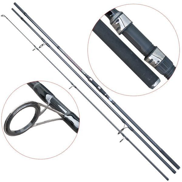 Lanseta fibra de carbon Baracuda Cocaine Carp X6 3603