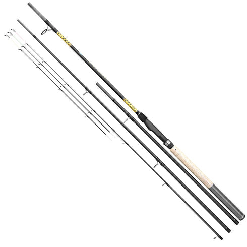 Lanseta fibra de carbon Baracuda Dual Feeder 10-12 ft.