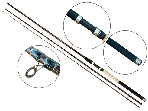 Lanseta fibra de carbon Baracuda Match Arlequin 3903