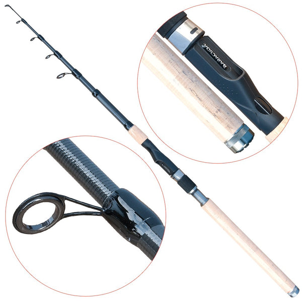 Lanseta fibra de carbon Baracuda Rexus 2406
