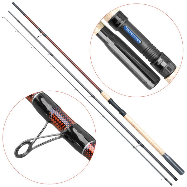 Lanseta fibra de carbon Baracuda Sicario Match 360