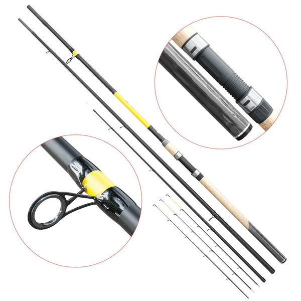 Lanseta fibra de carbon Baracuda Thor 390