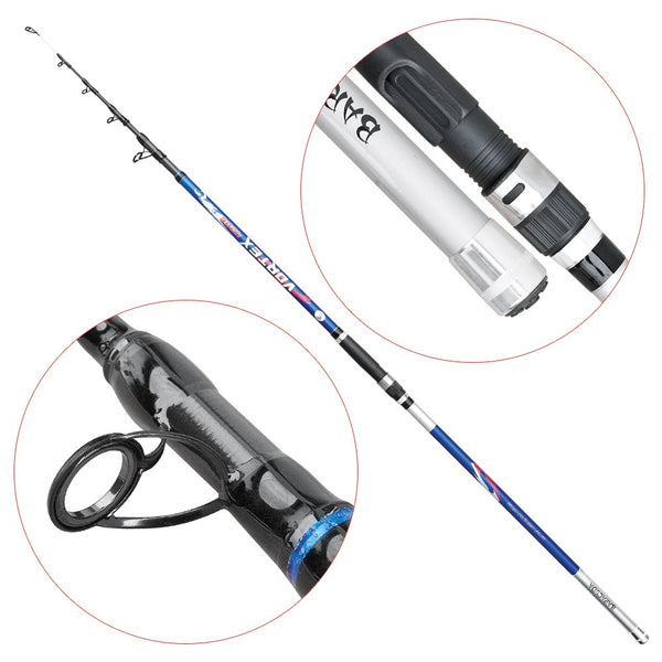 Lanseta fibra de carbon Baracuda Vortex 4206