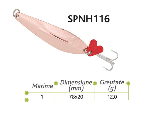 Lingurite oscilante Baracuda SPNH 116