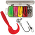 Set 20 Shad (6cm) + jig + varteje&agrafe (Set B)