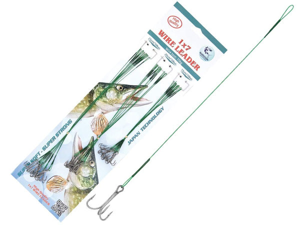 Set 30 Strune (1x7 Wire Leader) cu ancoră