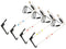 Set 4 swingere cu contragreutate si iluminare