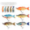 Set 5 voblere multisection la cutie