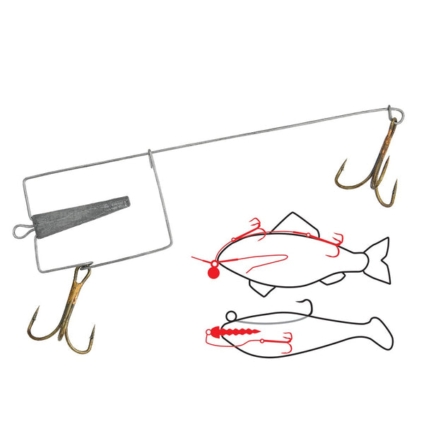 Sistem de prindere shad Extreme Power cu 2 ancore Behr