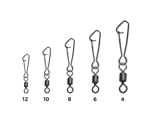 X - Set 10 agrafe "single lock" cu vartej