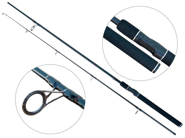 Lanseta fibra de carbon Baracuda Warrior Pike 2402