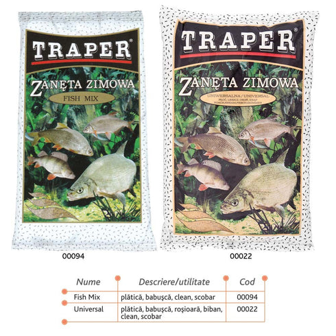 Nada pentru pescuit pe timp de iarna Traper 750g