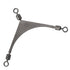 Set 3 bucati anti-tangle metal Y